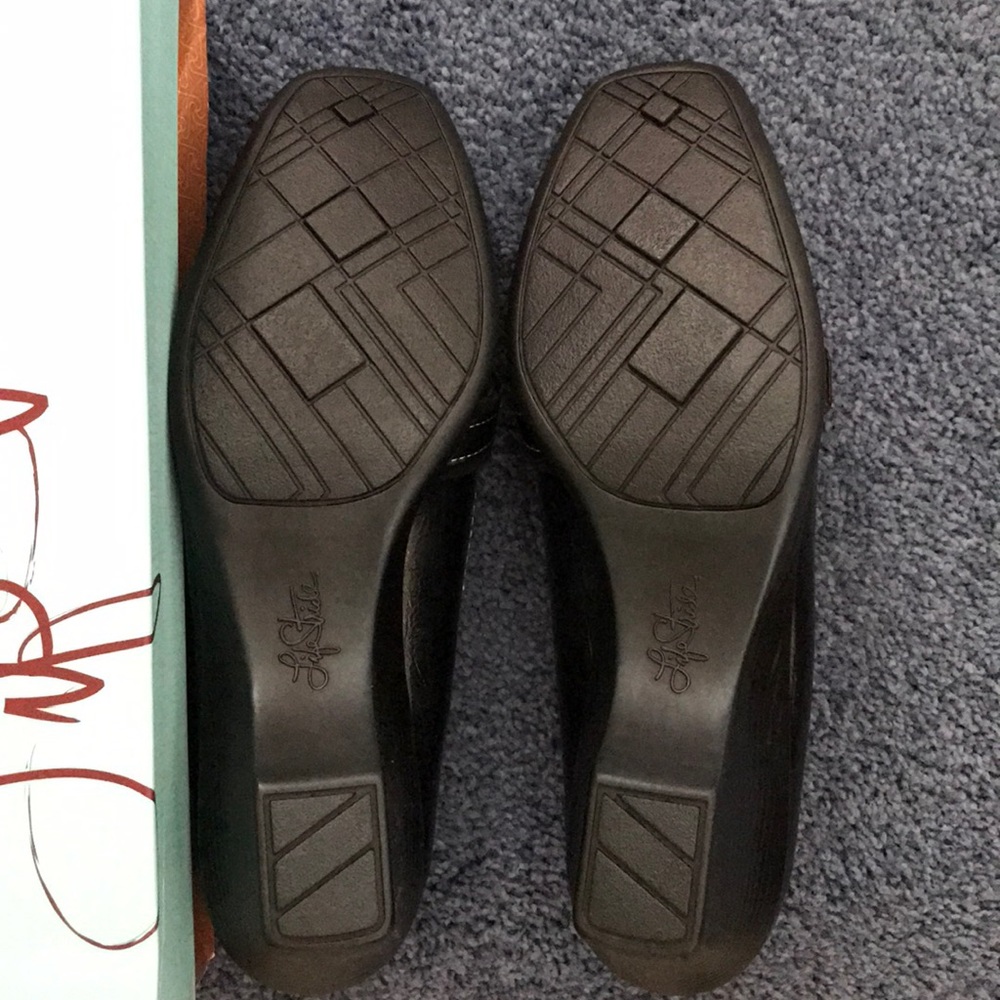 BNWT Life Stride black wedge heel loafer - Picture 4 of 5